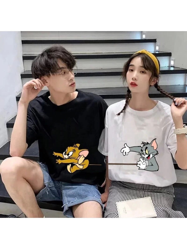 2 Adet Tir Harajuku Style Çift Sevgili Kombinleri Couple Clothing Yeni Sezon