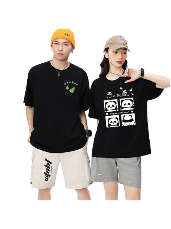 2 Adet Tir Harajuku Style Çift Sevgili Kombinleri Couple Clothing Yeni Sezon