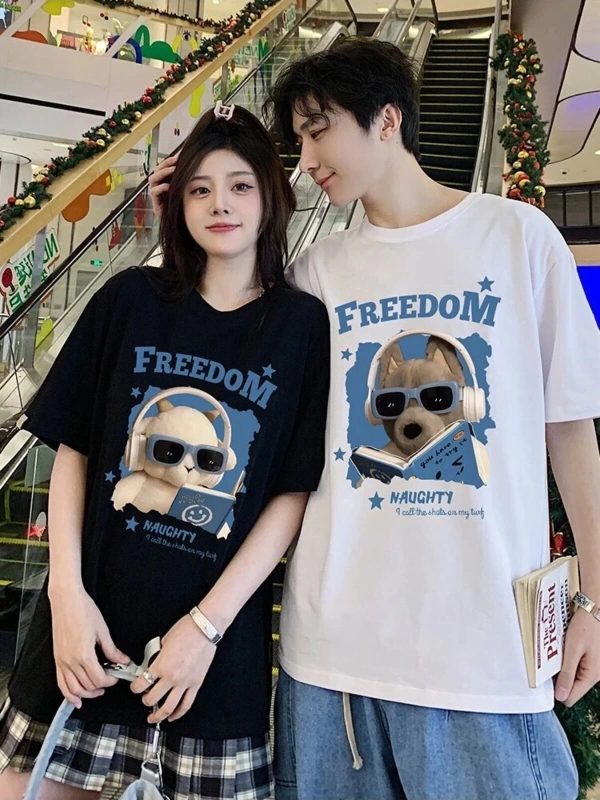 2 Adet Tir Harajuku Style Çift Sevgili Kombinleri Couple Clothing Yeni Sezon