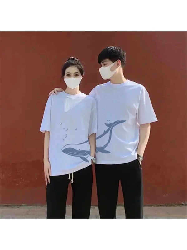 2 Adet Tir Harajuku Style Çift Sevgili Kombinleri Couple Clothing Yeni Sezon