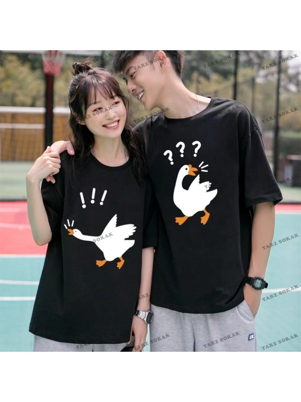 2 Adet Tir Harajuku Style Çift Sevgili Kombinleri Couple Clothing Yeni Sezon