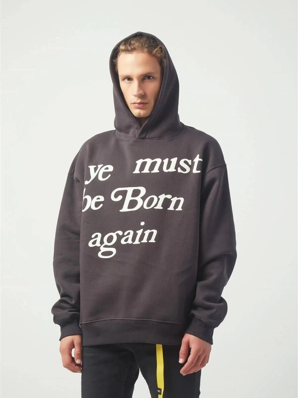 Again Oversıze Sweatshirt Koyugrı Tr30023 TR30023