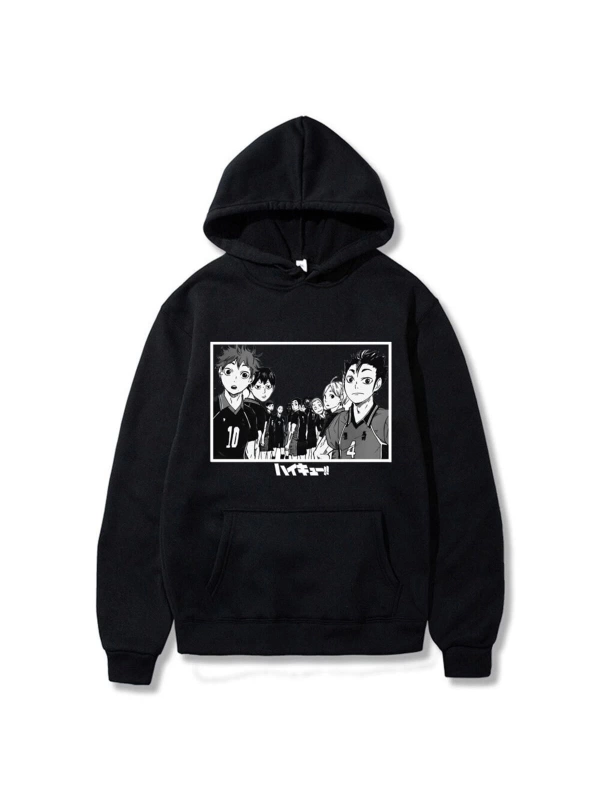 Haikyuu Unisex Kapşonlu 13962