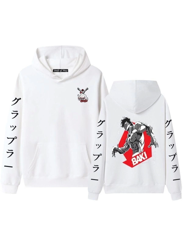 Baki Grappler Kapşonlu Hoodies Model751 14600