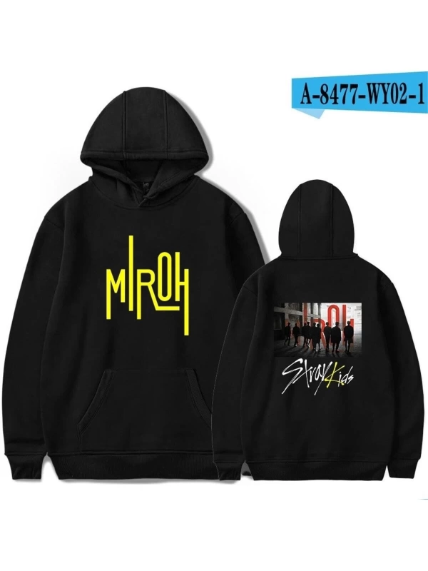 Kpop Kapşonlu Hoodie Model7858 15013
