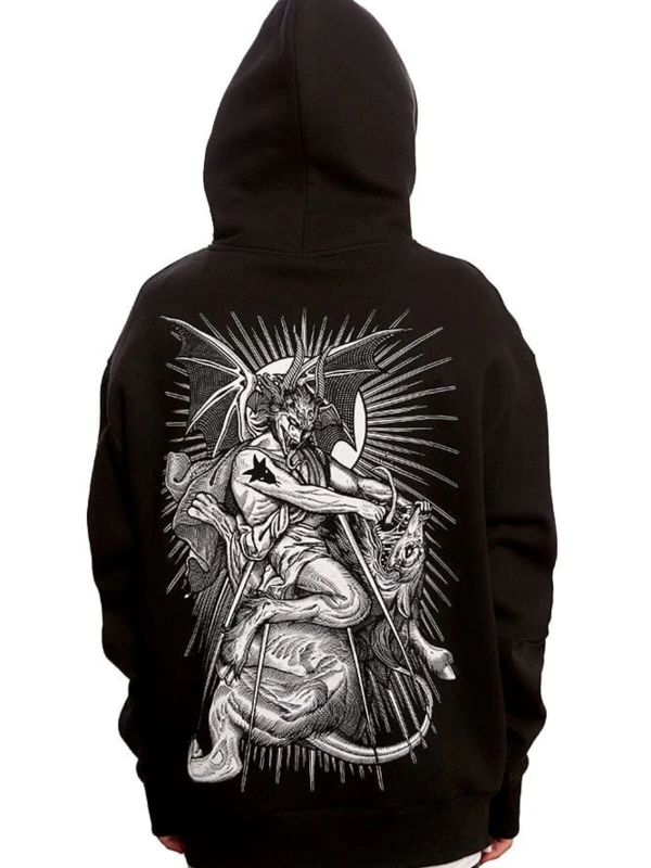 STAYCOLD Dismember Hoodıe Kapşonlu Sweatshirt Siyah Baskılı Erkek Kadın Unisex Regular DİSMEM