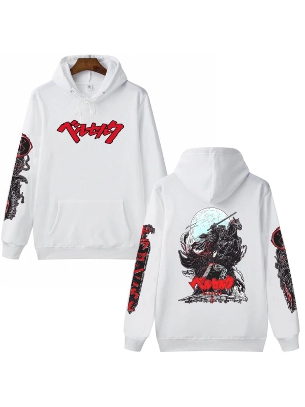 Berserk Anime Grafik Hoodie Model 70 12249