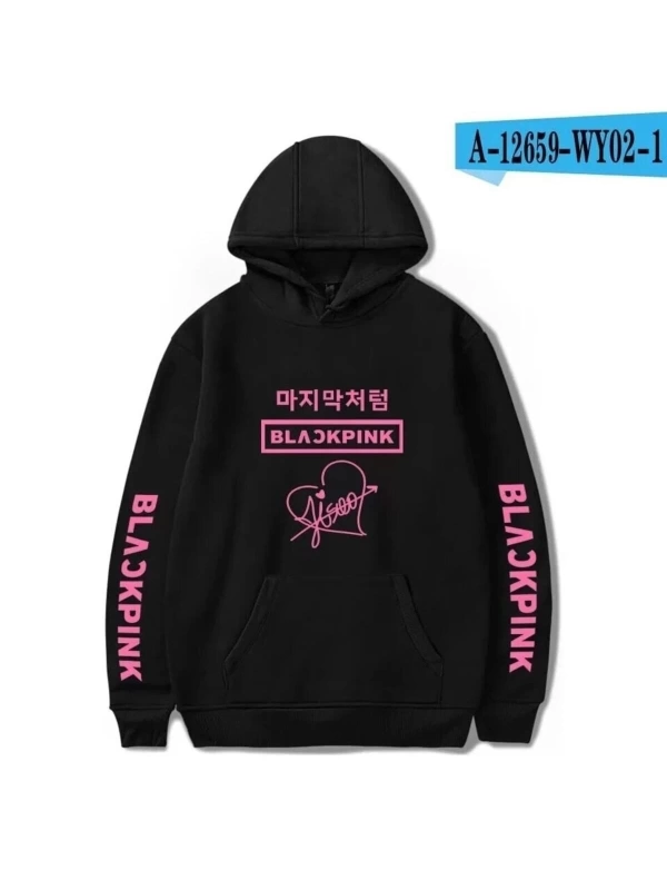 New Lalısa Hoodies Kpop Women Sweatshirts 458 15137