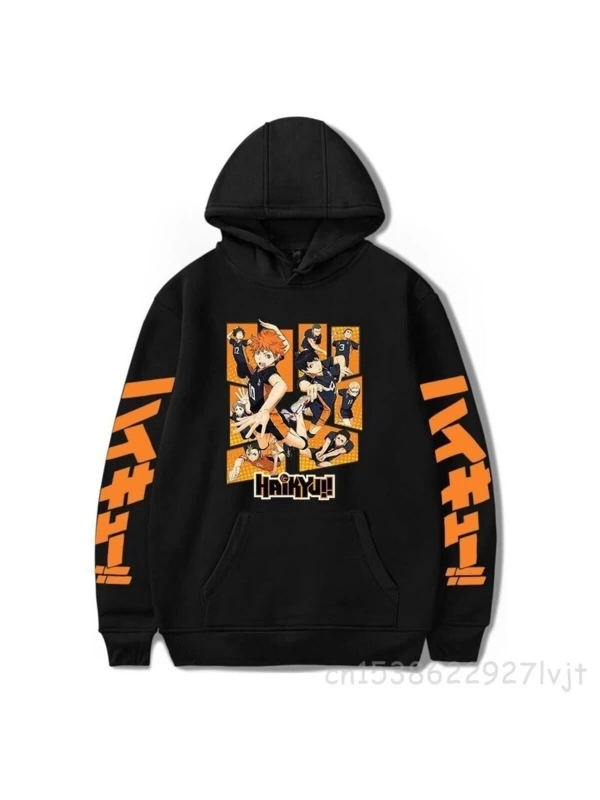 Haikyuu Unisex Kapşonlu Model Y45 13988