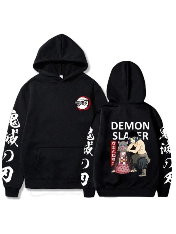 Demon Slayer Inosuke Hashibira Hoodies Mod745 14892