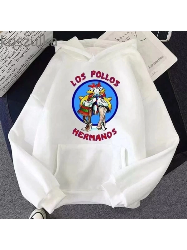 Unisex Los Pollos Kapşonlu Hoodies 12378