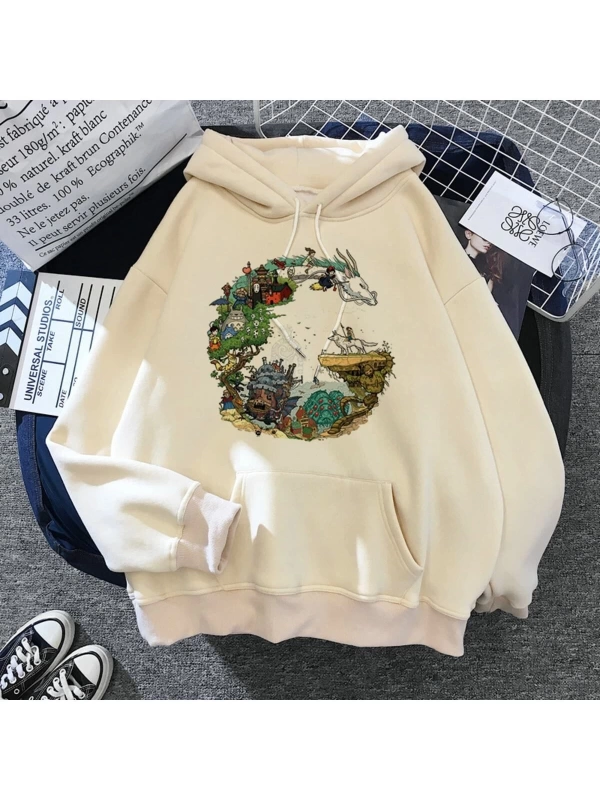 Komşum Totoro Harajuku Kapüşonlu Ghibli model49 15132