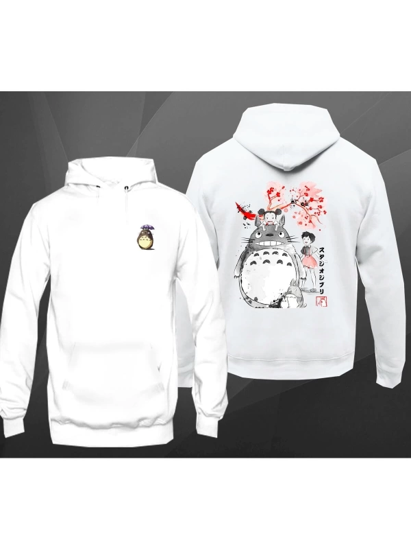 Unisex Harajuku Ghibli Totoro Miyazaki Hoodie 12747