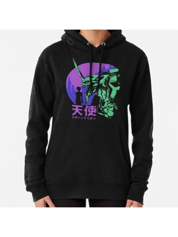 Neon Genesis Evangelion Retro Hoodie 123 15338