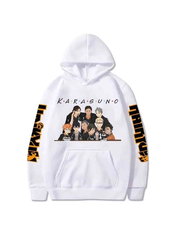 Haikyuu Kapşonlu Sweatshirt Unisex 12484