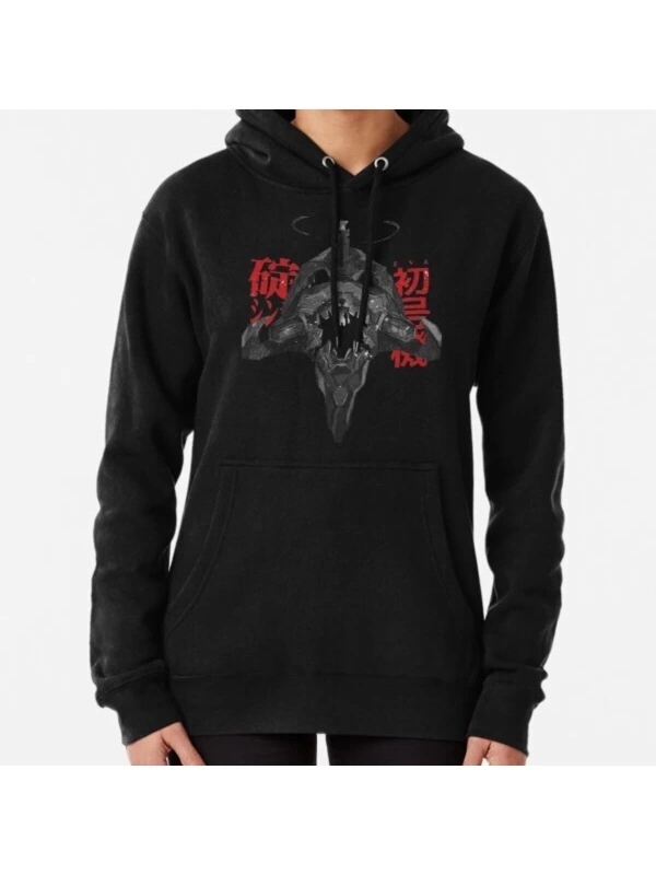 Evangelion Eva 01 Berserk Kapüşonlu Sweatshirt 14489