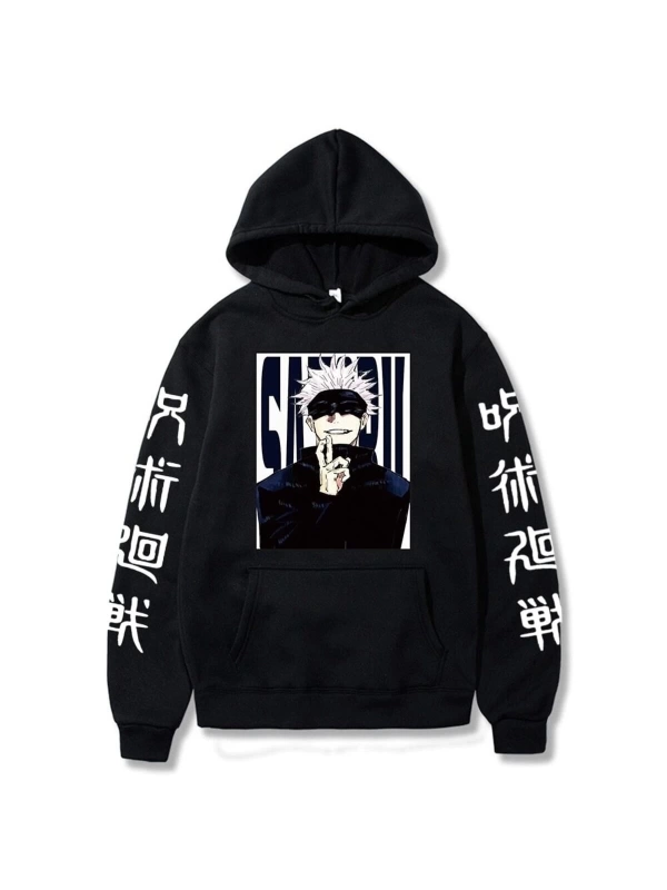 Jujutsu Kaisen Gojo Satoru Baskılı Hoodie Model458 15155