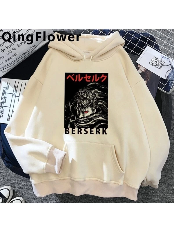 Berserk Anime Grafik Hoodie Model 86 12269