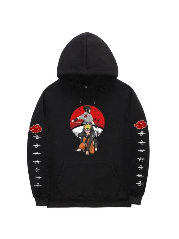 Akatsuki Naruto Unisex Kapüşonlu Hoodies 12103