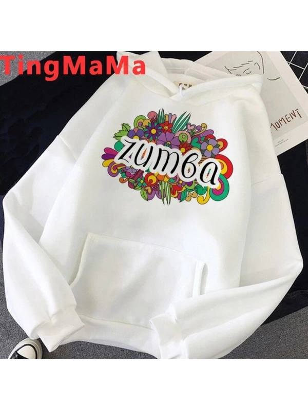 Zumba Grafik Kapşonlu Hoodie Mod89 12339