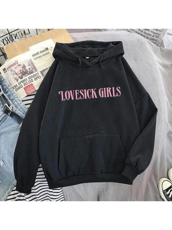 Unisex Blackpınk Giyim Hoodie Model82 15282