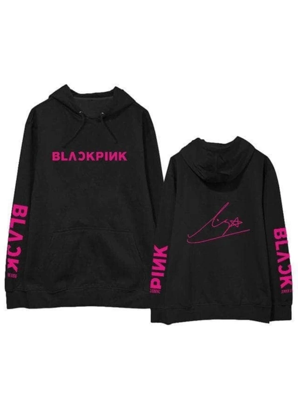 Unisex Blackpink Grafik Hoodie Model663 15300