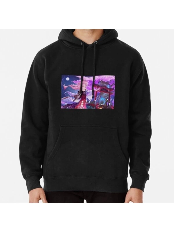 Genshin Impact Kapşonlu Hoodie Mod66 14097