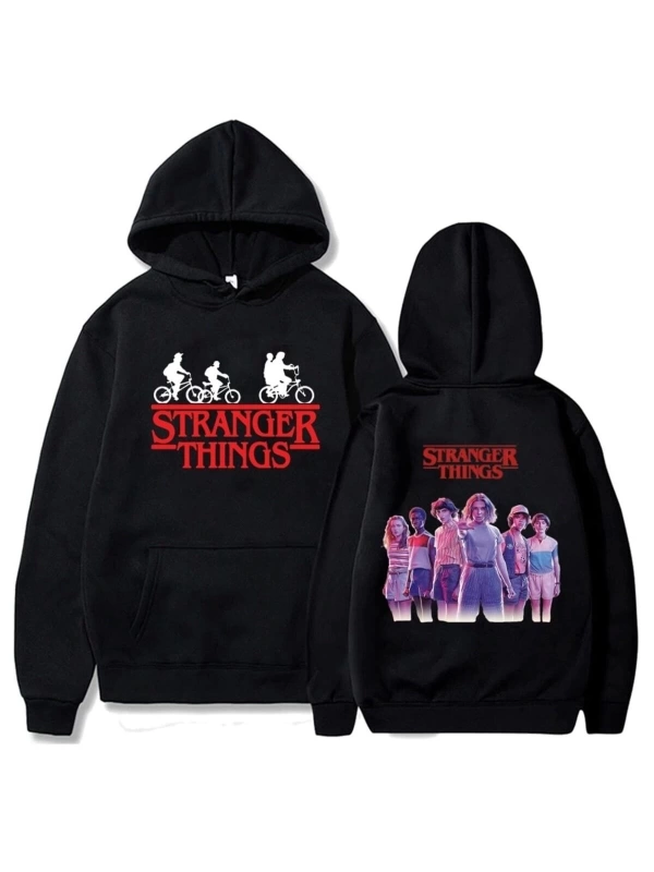 Starnger Things Kapşonlu Sweatshirt Hoodies 14523