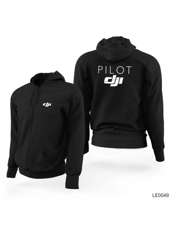 Dji Fermuarlı Kapşonlu Sweatshirt 12950