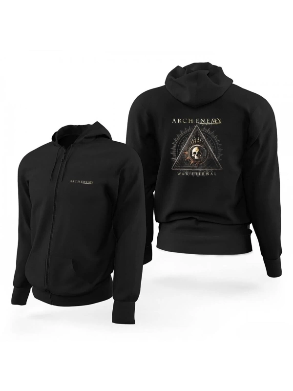 Arch Enemy Fermuarlı Kaps?onlu Sweatshirt 12934