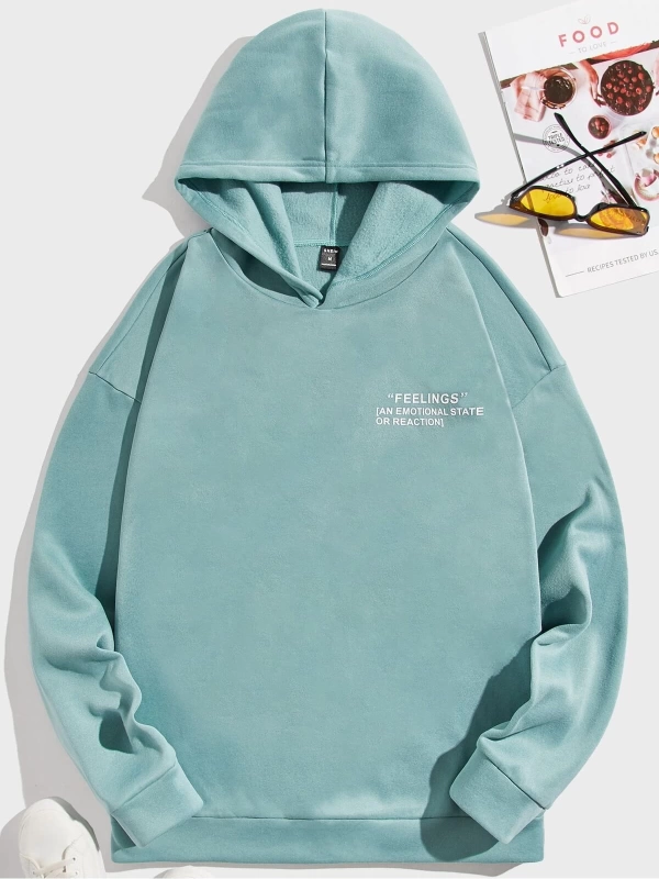 Unisex Kadın/Erkek Harajuka Sokakt Yazılı Grafik Sweat