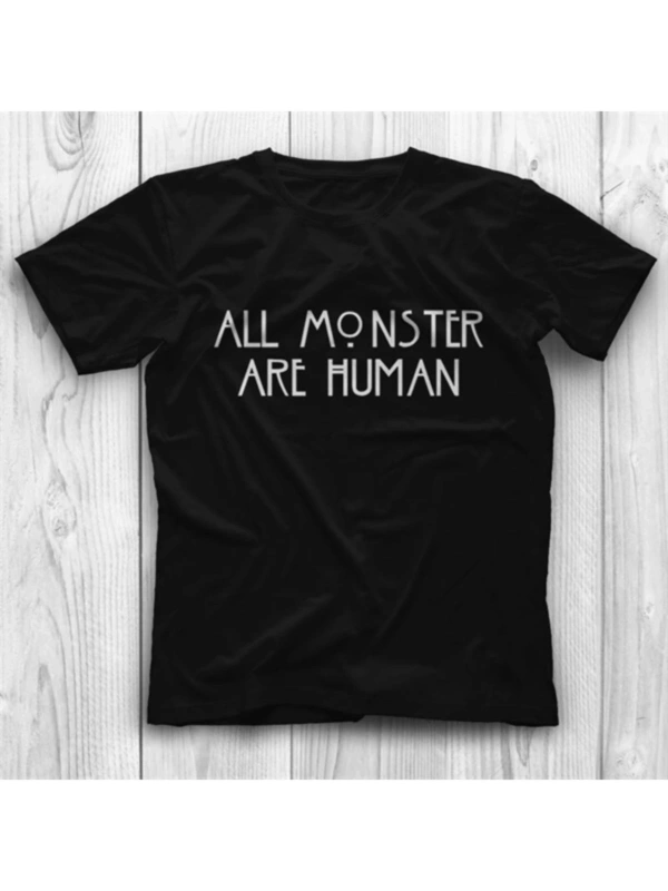American Horror Story Siyah Unisex Tişört T-shirt