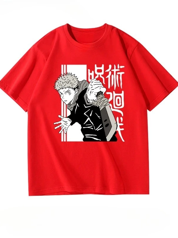Anime Desenli Unisex Bay Bayan Tişört  Jujutsu Kaisen Gojo Satoru