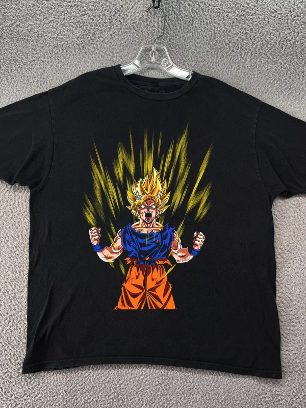 Anime Desenli Unisex Çocuk Tişört  Dragon Ball Z Goku Kamehameha