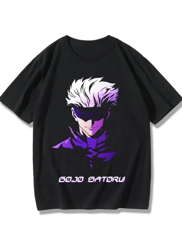 Anime Desenli Unisex Çocuk Tişört  Jujutsu Kaisen Gojo Satoru