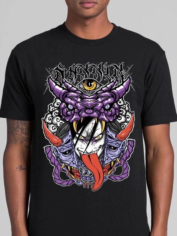 Anime Desenli Unisex Çocuk Tişört  Naruto Orochimaru
