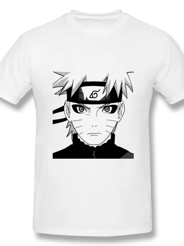 Anime Desenli Unisex Çocuk Tişört  Naruto Uzumaki