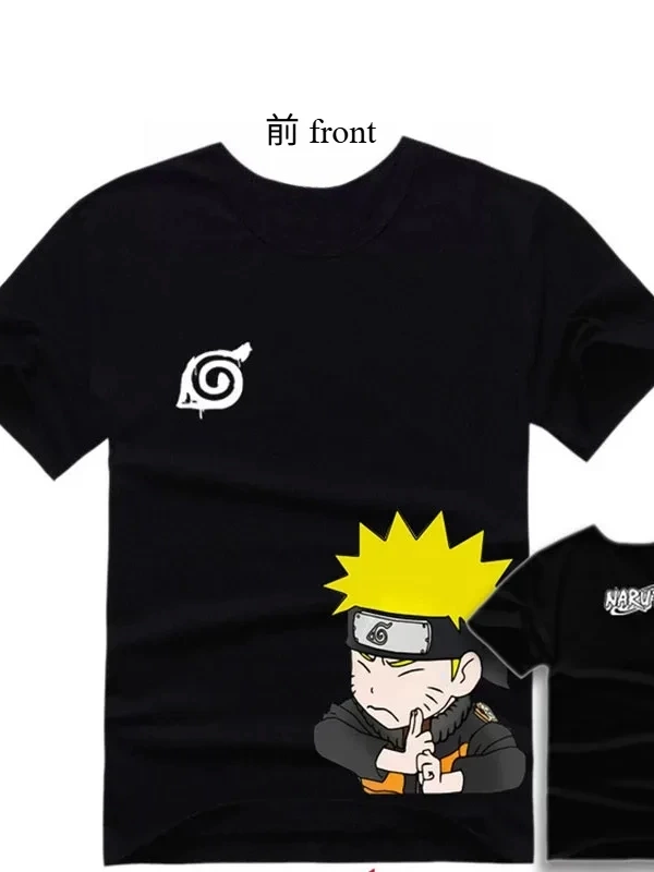 Anime Desenli Unisex Çocuk Tişört  Naruto Uzumaki