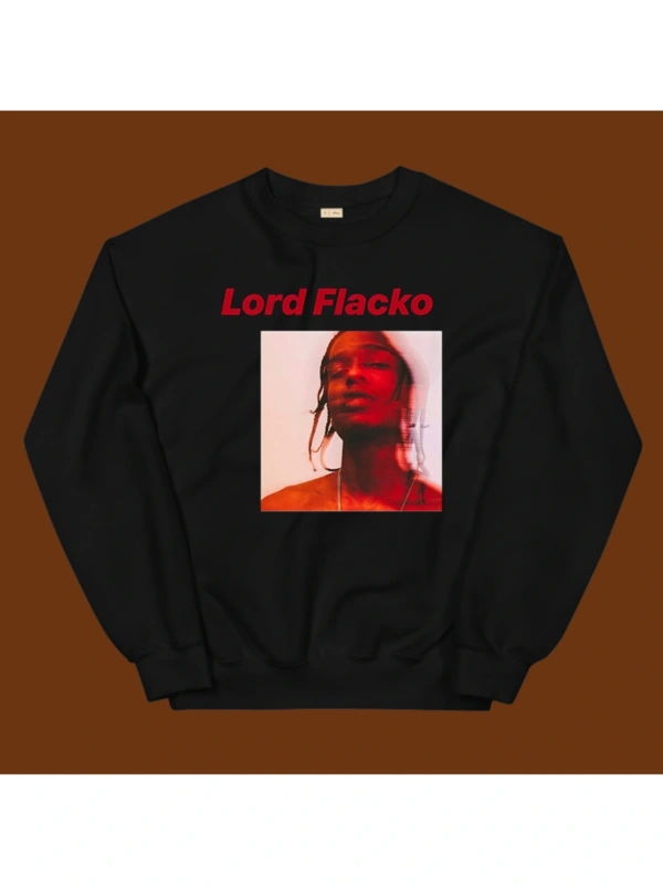 Asap Rocky Sweatshirt Siyah