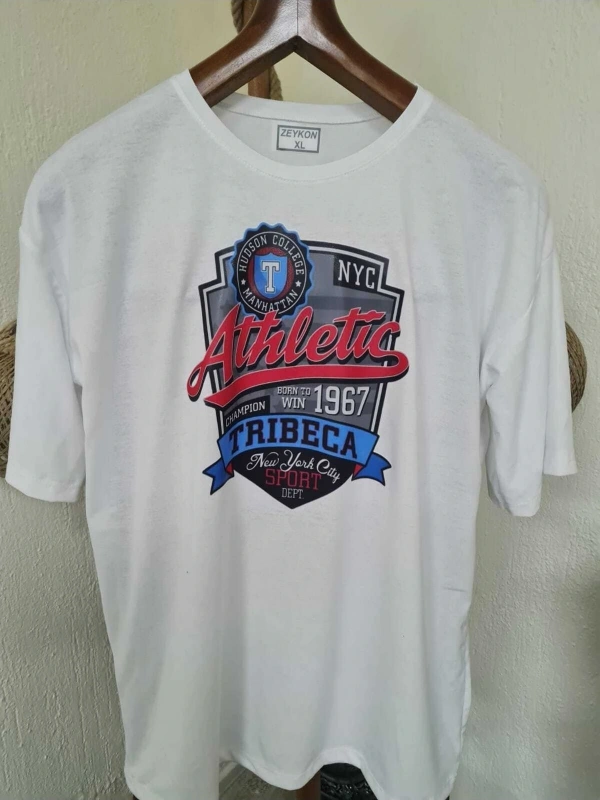 Athletic Baskı Oversize T-shirt