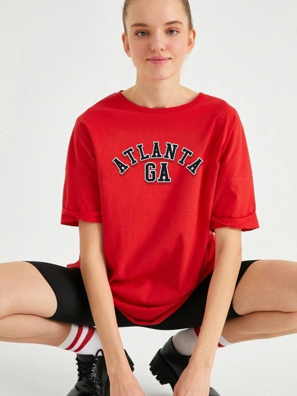 Atlanta Baskılı T-shirt