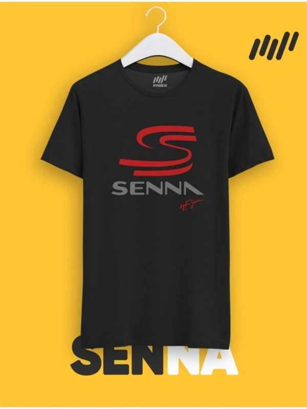 Ayrton Senna Imzalı Senna Logolu T-shirt