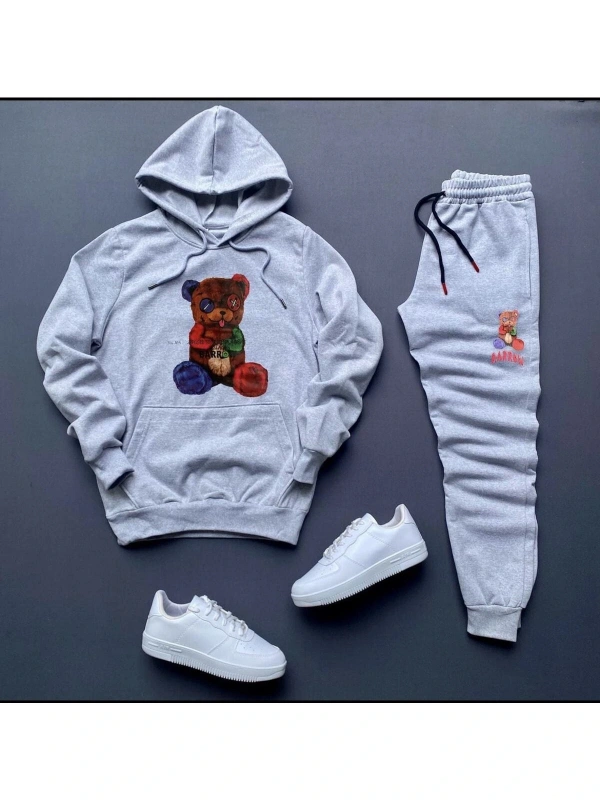 Barrow Yaka Dijital Baskılı Kışlık UNİSEX Eşofman Takımı