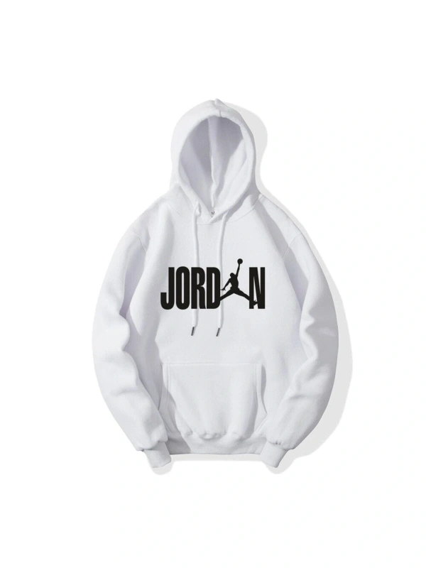 Basketbol Kapşonlu Hoodie Mod2424 14884 Beyaz