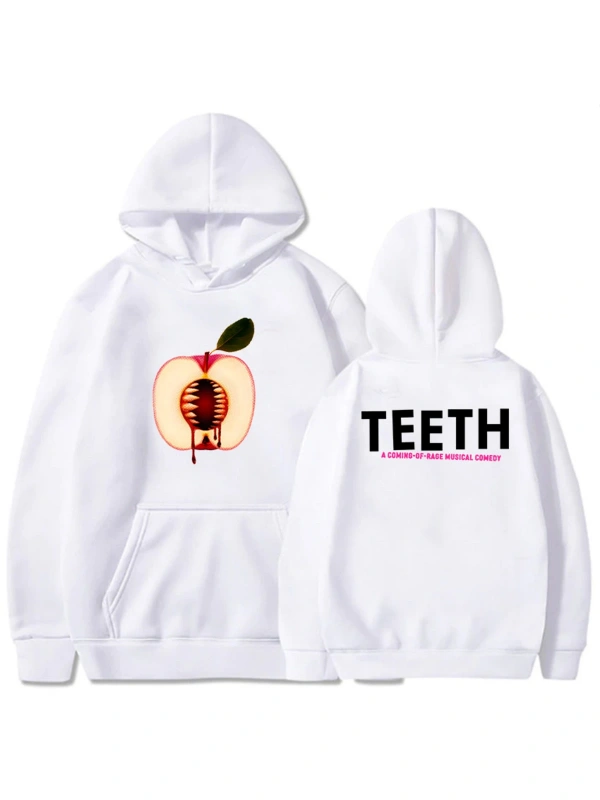 Beyaz A Coming-of-Rage Musical Comedy Teeth Hoodies Moletom Feminino Winter Comfortable