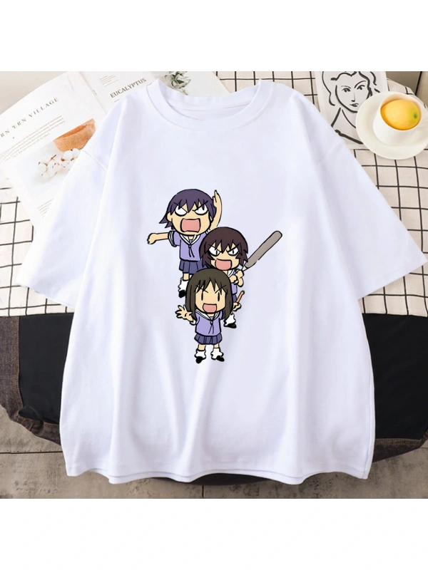 Beyaz Azumanga Daioh Chiyo Mihama Manga/komik yaygın leri 100 Tees tasar