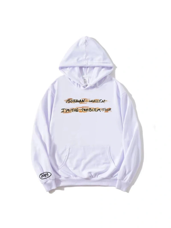 Beyaz Ben Sorunum Turu Hoodie MorganWallen kıcıModa u Kaza
