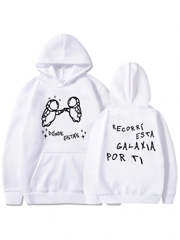 Beyaz Clothes Recorri Esta Galaxia Por Ti Hoodies Ivan Corneio Mirada Tour U