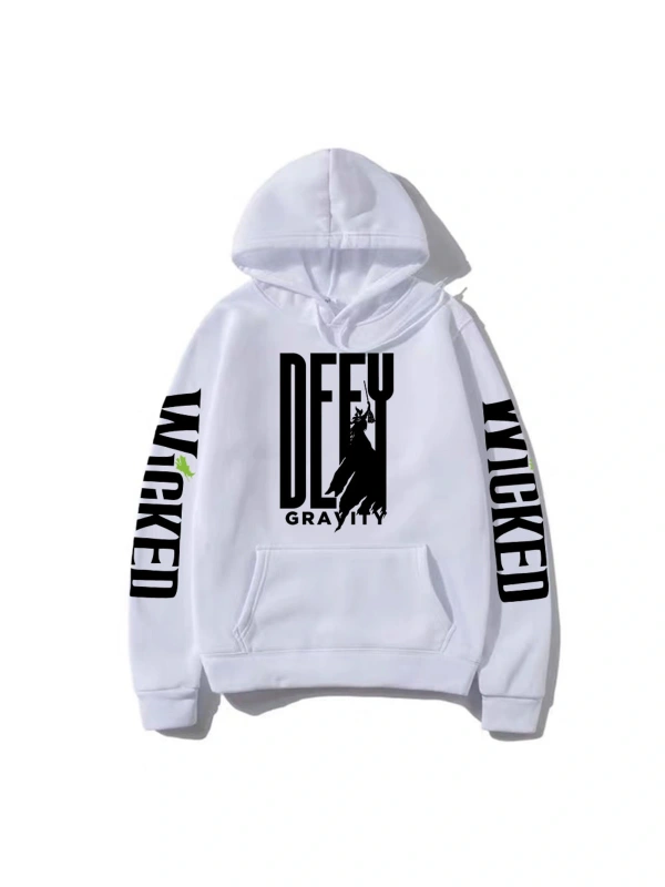 Beyaz Clothes Wicked Fantasy Movies Printing Sudadera Mujer Hooded Long Sleeve Cl