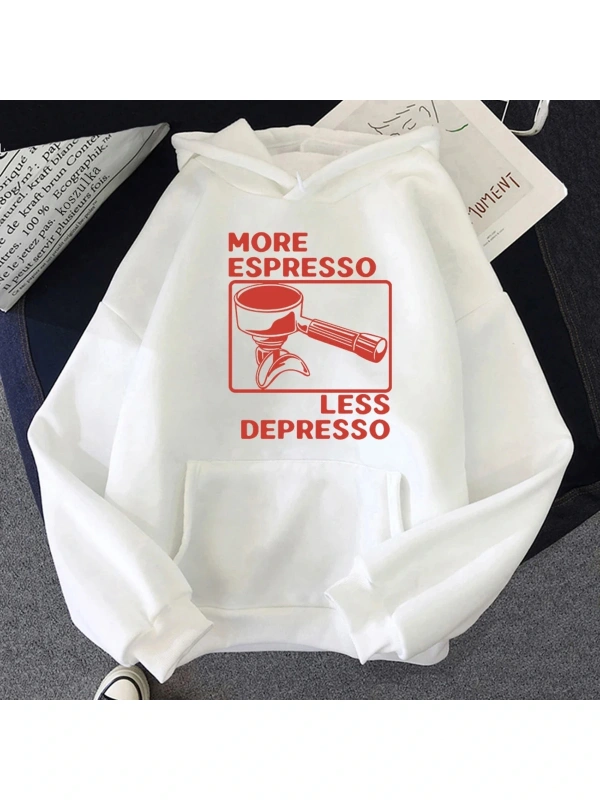 Beyaz Daha Espresso az Depresso Espresso makinesi